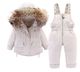 Hooded 2-Piece Snowsuit Set