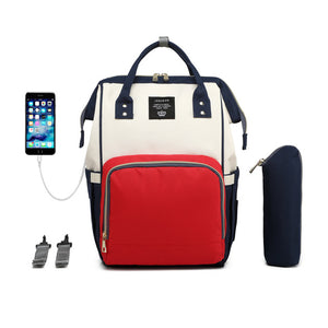 Premium Diaper Bag With USB u1