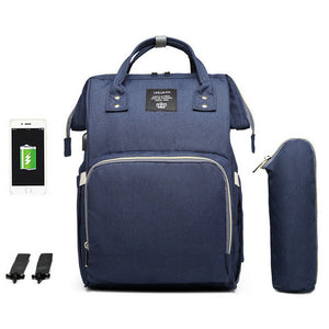 Premium Diaper Bag With USB u1