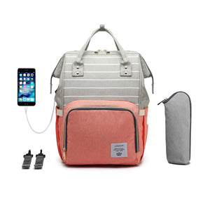 Premium Diaper Bag With USB