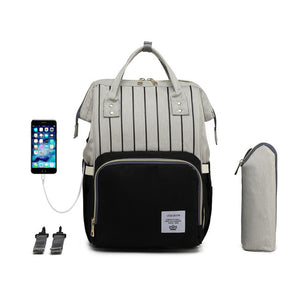 Premium Diaper Bag With USB u1