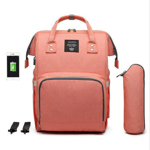 Premium Diaper Bag With USB u1