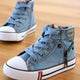 Kids Canvas Denim High Tops