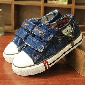 Kids Canvas Denim High Tops