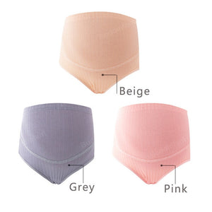 3Pcs Cotton Pregnant Panties