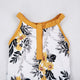 Floral Summer Sleeveless Jumpsuit u1